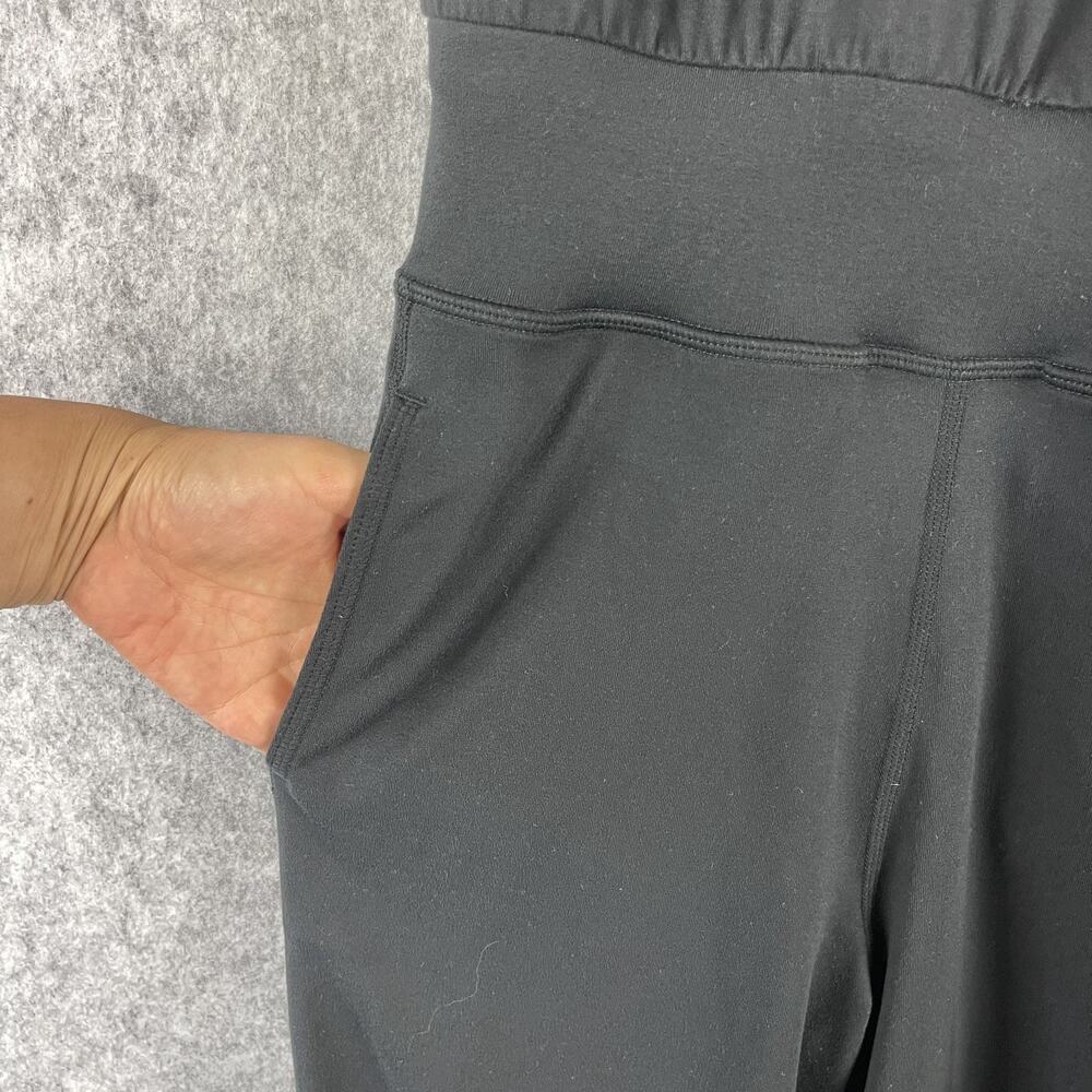 Sweaty Betty Gary Jumpsuit Size Medium Black Pockets Racerback Yoga Athletic Gym - Picture 6 of 15